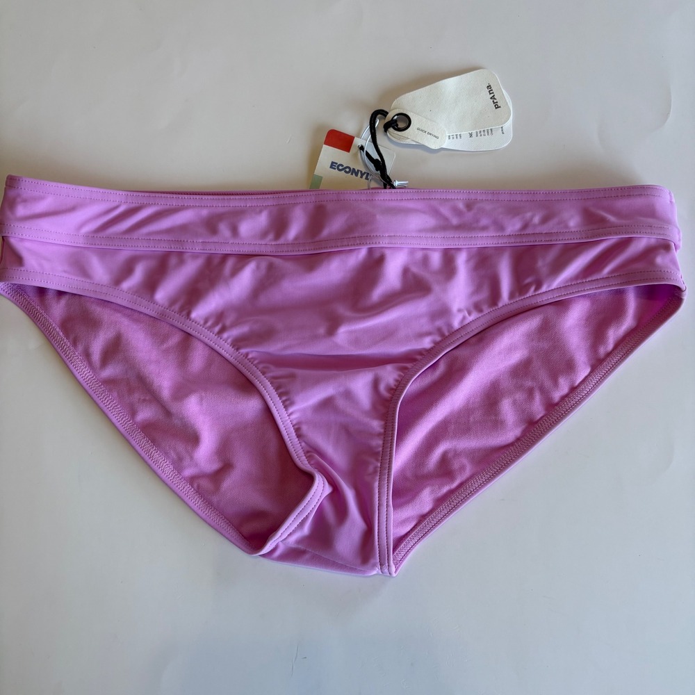 Prana Women's XL Ramba Swimsuit Bottoms‎ Hipster Bikini Lavender Purple